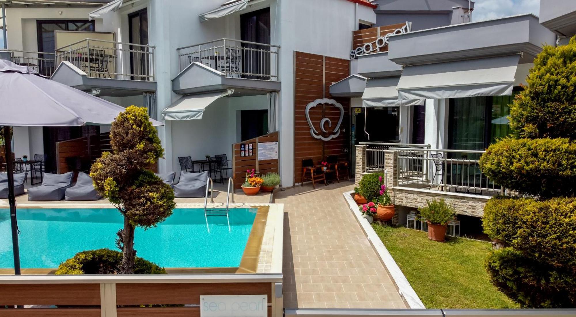Sea Pearl Luxury Apartments Vrasná Buitenkant foto