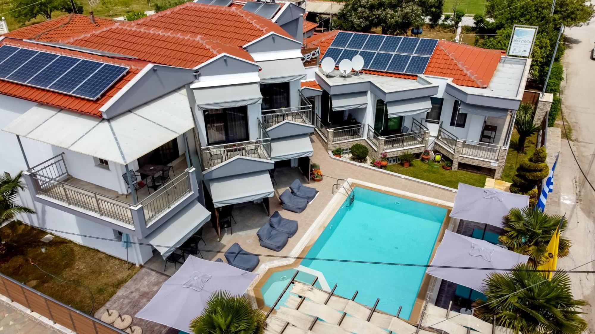 Sea Pearl Luxury Apartments Vrasná Buitenkant foto